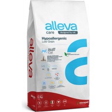 Alleva Care Cat Hypoallergenic Low Grain Сухой диетический корм для кошек при аллергии и пищевой непереносимости 10кг
