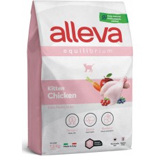 Alleva Equilibrium Chicken Kitten Сухой корм для котят, беременных и кормящих кошек с курицей