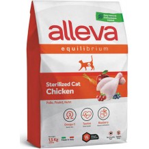 Alleva Equilibrium Sterilized Cat Chicken Сухой корм для стерилизованных кошек с курицей 400г