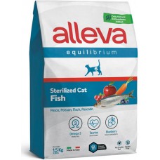 Alleva Equilibrium Sterilized Cat Fish Сухой корм для стерилизованных кошек с океанической рыбой