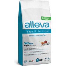 Alleva Equilibrium Sensitive Ocean Fish Puppy All Breeds Сухой корм для щенков всех пород пород Сенситив океаническая рыба