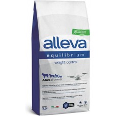 Alleva Equilibrium Weight Control All Breeds Сухой корм для взрослых собак всех пород, склонных к лишнему весу с курицей, океанической рыбой