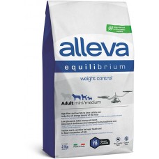 Alleva Equilibrium Weight Control Mini/Medium Сухой корм для взрослых собак мелких и средних пород, склонных к лишнему весу с курицей, океанической рыбой