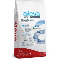 Alleva Care Dog Hypoallergenic Low Grain Сухой диетический корм для собак при аллергии и пищевой непереносимости 12кг