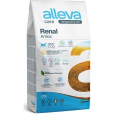 Alleva Care Dog Adult Renal-Antiox Сухой диетический корм для собак при почечной недостаточности и уменьшения образования оксалатных и уратных камней 12кг