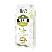 Brit Fresh для активных собак с уткой и пшеном (Duck with Millet Active Run & Work) 