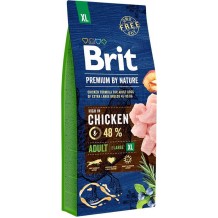 Brit Premium  Корм для взрослых собак гигантских пород с курицей