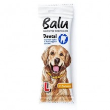 Балу Лакомство жевательное Dental для собак крупных пород L 36г