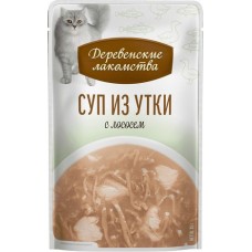 Деревенские лакомства Суп из утки с лососем, пауч
