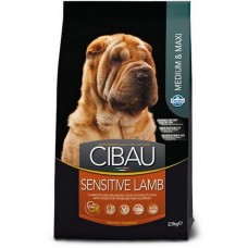 FARMINA Cibau Sensitive Lamb Adult Medium & Maxi Сухой корм для взрослых собак средних и крупных пород с чувствительным пищеварением Ягненок