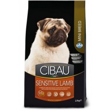 FARMINA Cibau Sensitive Lamb Adult Mini Сухой корм для взрослых собак мелких пород с чувствительным пищеварением Ягненок