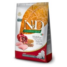 FARMINA Chicken & Pomegranate Puppy Medium/Maxi Сухой низкозерновой корм для щенков средних и крупных пород с Курицей и гранатом