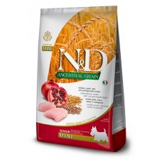 FARMINA Chicken & Pomegranate Senior mini Сухой низкозерновой корм для пожилых собак средних и мелких пород с Курицей и гранатом