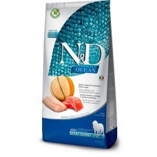 FARMINA N&D OCEAN DOG SALMON, COD AND CANTALOUPE MELON Adult Giant Maxi Сухой беззерновой корм для взрослых собак гигантских пород Лосось, Треска и Муксусная Дыня