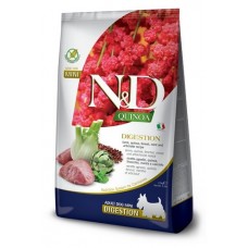 FARMINA N&D QUINOA Digestion Lamb Mini Сухой беззерновой корм для собак мелких пород для поддержки пищеварения Ягненок с Киноа