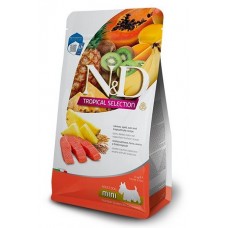 FARMINA TROPICAL DOG, SALMON Adult Mini Сухой корм для взрослых собак мелких пород с низким содержанием зерна. Лосось тропические фрукты