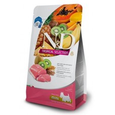 FARMINA TROPICAL DOG, PORK Adult Mini Сухой корм для взрослых собак мелких пород с низким содержанием зерна. Свинина тропические фрукты