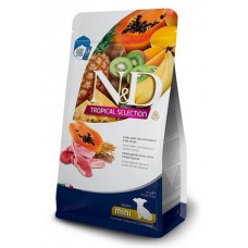 FARMINA TROPICAL DOG, LAMB Puppy Mini Сухой корм для для щенков мелких пород с низким содержанием зерна. Ягнёнок тропические фрукты