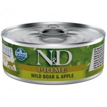 Farmina N&D Prime консервы для кошек Кабан с яблоком