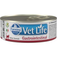 Farmina VetLife VET LIFE NATURAL DIET CAT GASTROINTESTINAL Корм для кошек при заболеваниях ЖКТ 85г