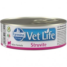 Farmina VetLifeNATURAL DIET CAT STRUVITE Корм для кошек для лечения и профилактики рецидивов струвитного уролитиаза 85г