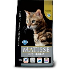 FARMINA Matisse Chicken Neutered Adult Сухой корм для взрослых кастрированных котов и стерилизованных кошек с курицей