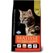 FARMINA Matisse Salmon Neutered Adult Сухой корм для взрослых кастрированных котов и стерилизованных кошек с лососем