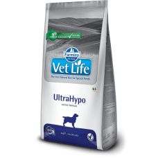 FARMINA Vet Life Dog UltraHypo Сухой корм для собак при пищевой аллергии и непереносимости с ярко выраженной гиперчувствительностью