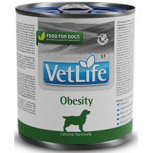 FARMINA VET LIFE NATURAL DIET DOG OBESITI Паштет диета влажный корм для собак всех пород с избыточным весом 300г