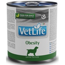 FARMINA VET LIFE NATURAL DIET DOG OBESITI Паштет диета влажный корм для собак всех пород с избыточным весом 300г