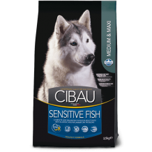 FARMINA Sensitive Fish Medium & Maxi (сухой корм для собак средних и крупных пород с Рыбой)