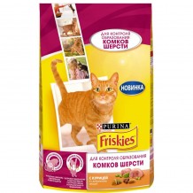 Friskies Сухой корм для стерилизованных кошек и котов с кроликом и полезными овощами