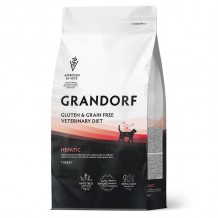 GRANDORF VETERINARY DIET Cat HEPATIC Полнорационный диетический корм для кошек, для поддержания функции печени при ХПН GRANDORF VETERINARY DIET Cat HEPATIC Полнорационный диетический корм для кошек, для поддержания функции печени при ХПН