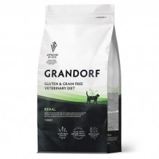 GRANDORF VETERINARY DIET Cat RENAL Полнорационный диетический корм для кошек, для поддержки функции почек при ХБН