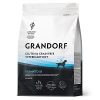 GRANDORF VETERINARY DIET Dog DERMATOSIS Полнорационный диетический корм для собак с заболеваниями кожи 1кг