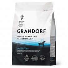 GRANDORF VETERINARY DIET Dog DERMATOSIS Полнорационный диетический корм для собак с заболеваниями кожи 1кг