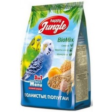 Happy Jungle корм для волнистых попугаев 500г