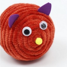 Игрушка для кошек Лисичка плюшевая 6,5см
