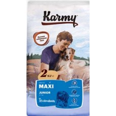 Karmy Maxi Junior Телятина сухой корм для щенков крупных пород до 1 года