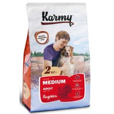 Karmy Medium Adult Индейка сухой корм для собак средних пород старше 1 года