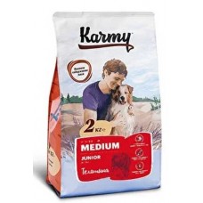 Karmy Medium Junior Телятина сухой корм для щенков средних пород до 1 года