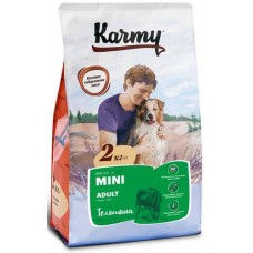 Karmy Mini Adult Телятина сухой корм для собак мелких пород старше 1 года 