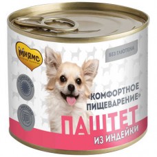Мнямс Паштет из индейки для собак всех пород «КОМФОРТНОЕ ПИЩЕВАРЕНИЕ» 200 г