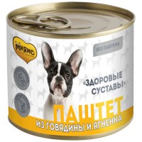 Мнямс Паштет из говядины и ягненка для собак всех пород «ЗДОРОВЫЕ СУСТАВЫ» 200 г