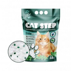 CAT STEP Fresh Mint Наполнитель силикагелевый 3,8л/1,67кг