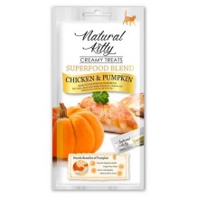 Pettric Natural Kitty Лакомство крем-суп для кошек Курица и тыква, 4х12гр. Pettric Natural Kitty Лакомство крем-суп для кошек Курица и тыква, 4х12гр.