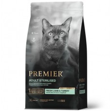 Premier Cat Lamb&Turkey STERILISED (Свежее мясо ягненка с индейкой для кошек)