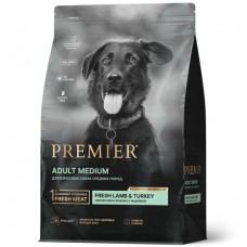 Premier Dog Lamb&Turkey ADULT Medium (Свежее мясо ягненка с индейкой для собак средних пород)