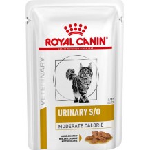 Royal Canin URINARY S/O MODERATE CALORIE (КУСОЧКИ В СОУСЕ)