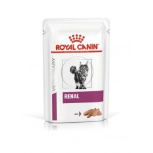 ROYAL CANIN Renal Консервированный корм для взрослых кошек при ранней стадии почечной недостаточности, паштет